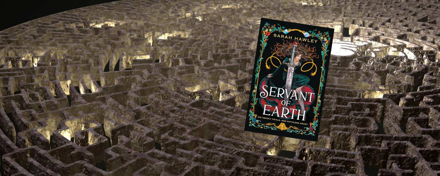 Servant of Earth by Sarah Hawley on a maze background